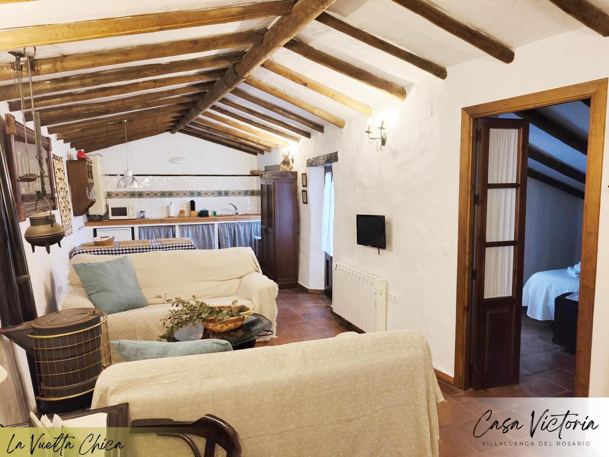 Conjunto Rural Casa Victoria Guest House บีญาลูเอ็งกา เดล โรซาริโอ ภายนอก รูปภาพ